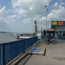 Ferry port in the municipality of Kyselica